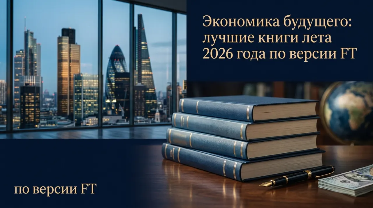 Экономика будущего: лучшие книги лета 2026 года по версии FT