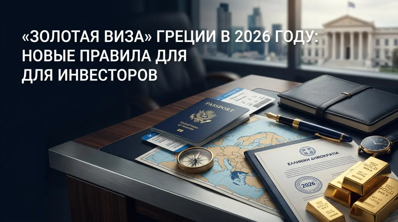 «Золотая виза» Греции в 2026 году: новые правила для инвесторов