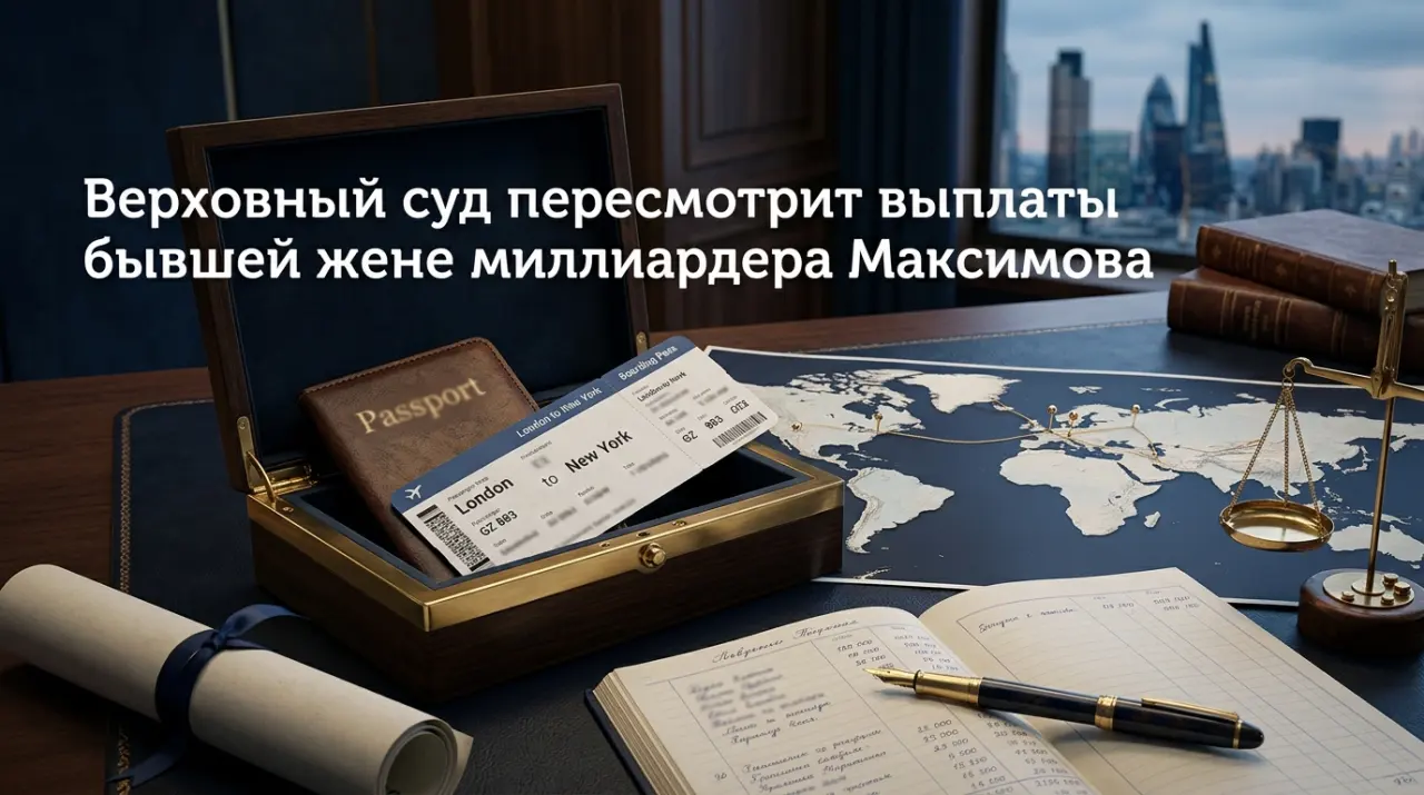 Верховный суд пересмотрит выплаты бывшей жене миллиардера Максимова